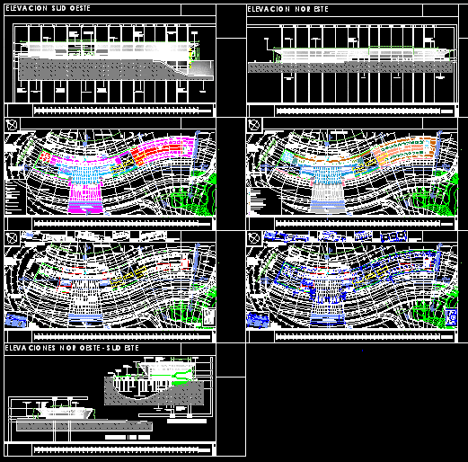 Bus Station DWG Section For AutoCAD Designs CAD