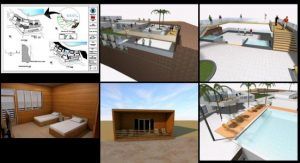 Ecolodge Development With Pool D Dwg Design Plan For Autocad Designs Cad