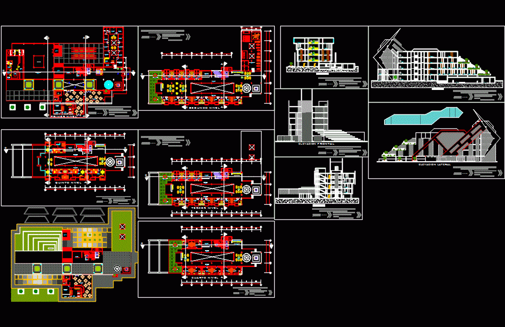 Hotel Dwg Block For Autocad Designs Cad