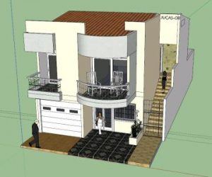 Multi Housing D Skp Model For Sketchup Designs Cad