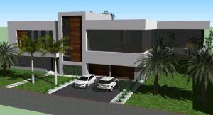 Modern Detached House D Skp Model For Sketchup Designs Cad