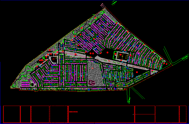 Subdivision Dwg Block For Autocad Designs Cad