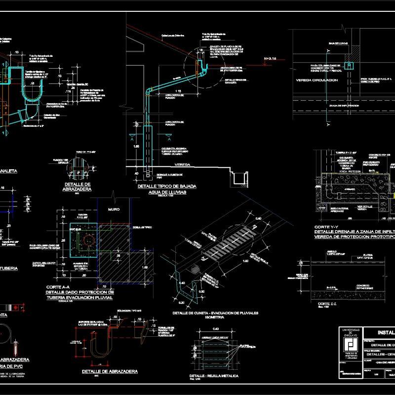 Detail Storm Drain DWG Section For AutoCAD Designs CAD