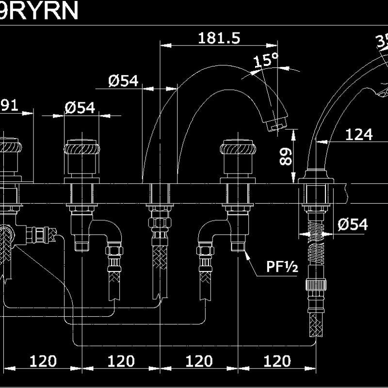 Bathrooms And Pipe Fittings DWG Block For AutoCAD Designs CAD