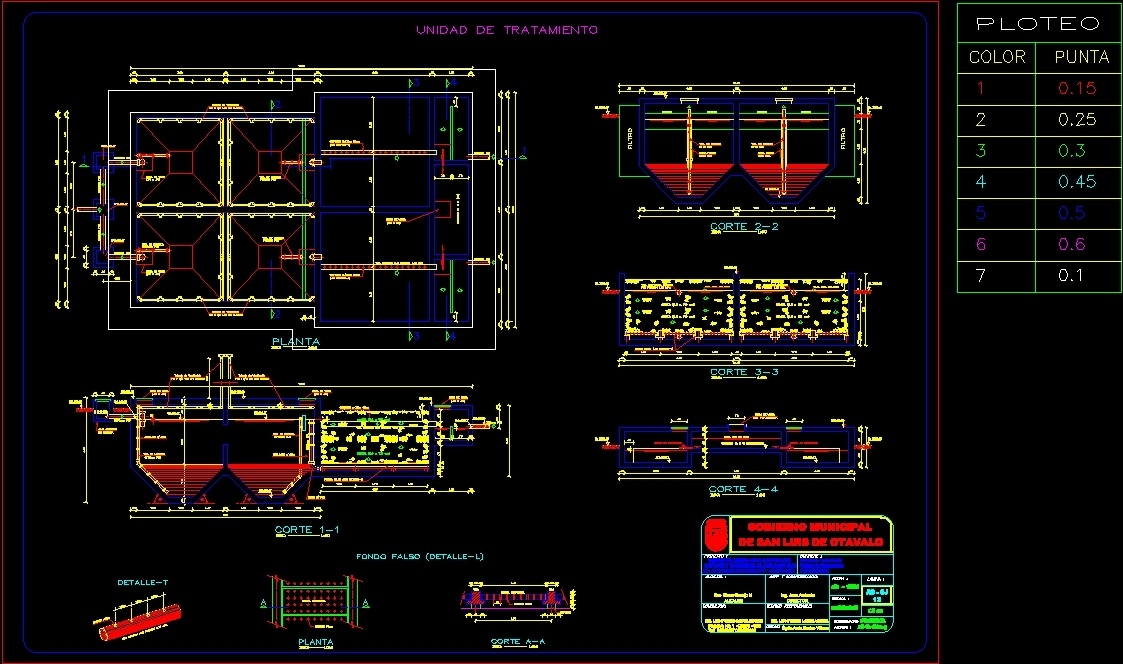 Plant Treatment Sewage V Dwg Block For Autocad Designs Cad