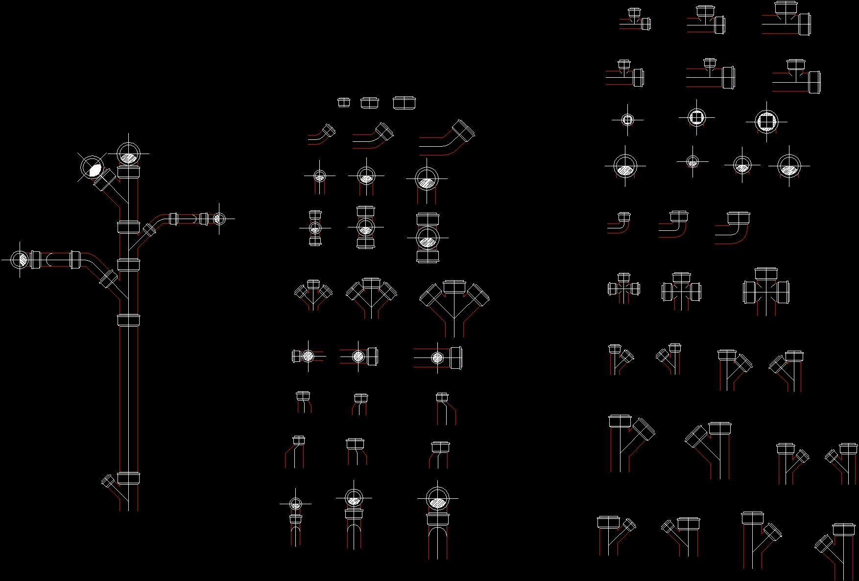 Sanitaty Pieces Dwg Detail For Autocad Designs Cad