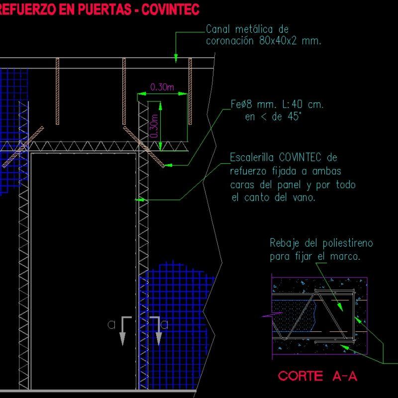 Covintec Constructive System DWG Block For AutoCAD Designs CAD