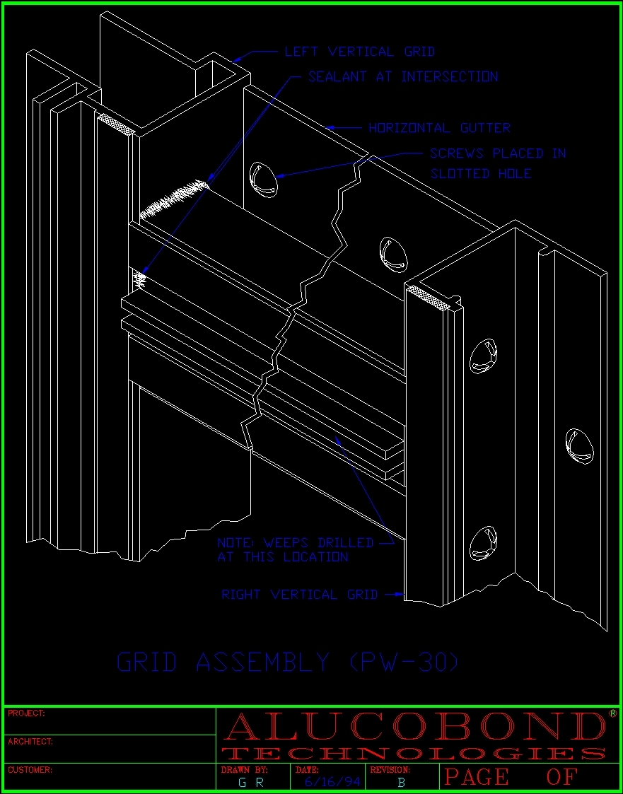 Aluminum Constructive Details DWG Detail For AutoCAD Designs CAD