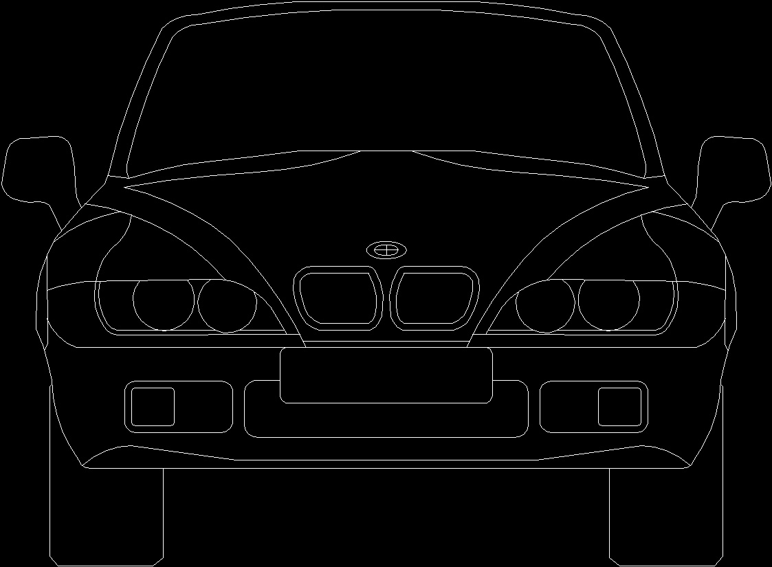 Bmw Z5 Dynamic DWG Elevation For AutoCAD Designs CAD