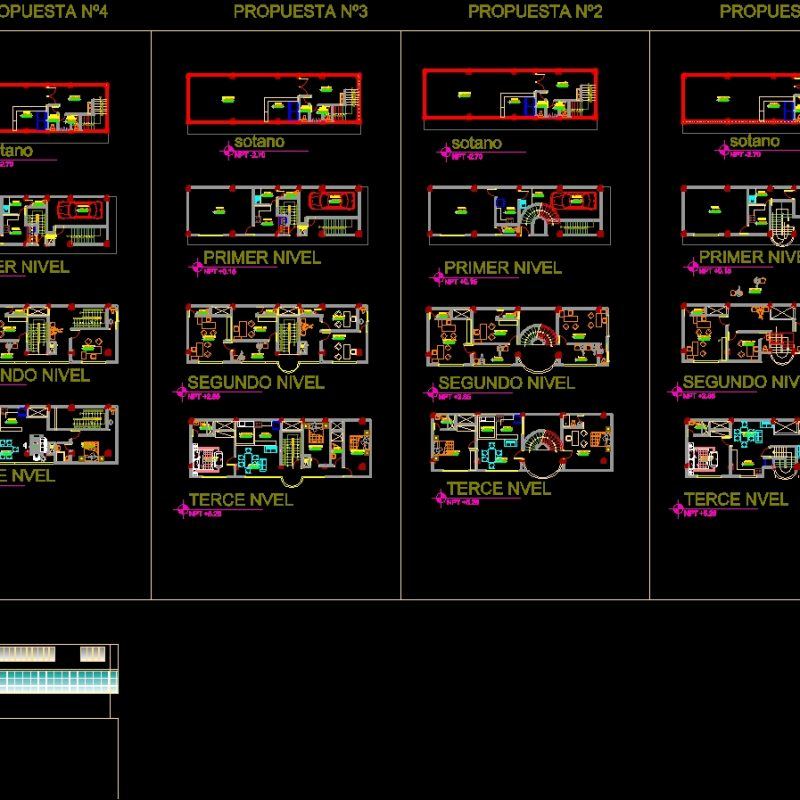 Houses DWG Block For AutoCAD Designs CAD