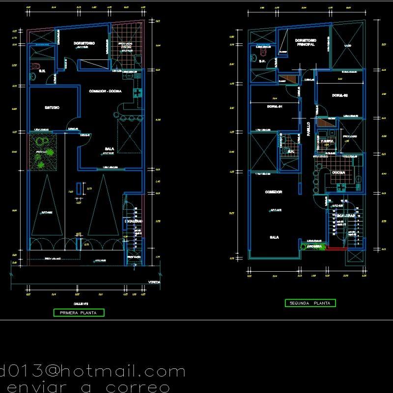 Houses DWG Block For AutoCAD Designs CAD