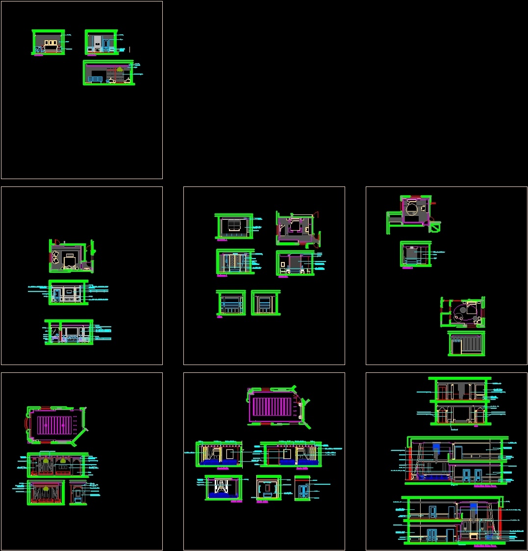 Interior Elevations Dwg Detail For Autocad Designs Cad