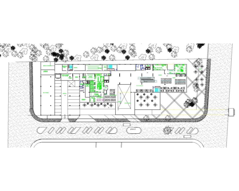 8 Storey General Hospital Plan