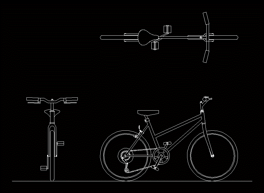 bicicletta blueprint