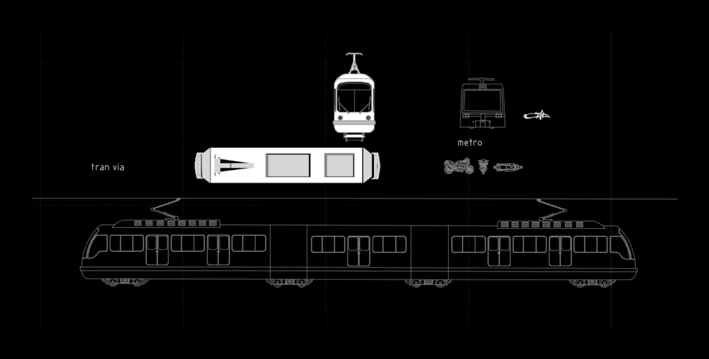Tranvia 2D DWG Plan for AutoCAD