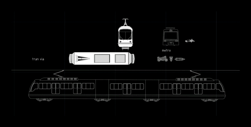 Tranvia 2D DWG Plan for AutoCAD