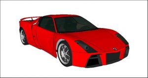 Car 3D SKP Model for SketchUp • Designs CAD