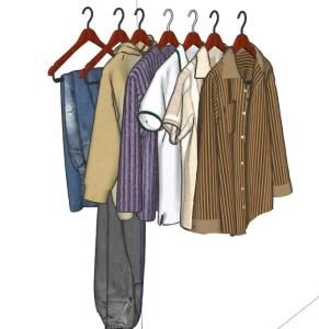 Clothing 3D SKP Model for SketchUp