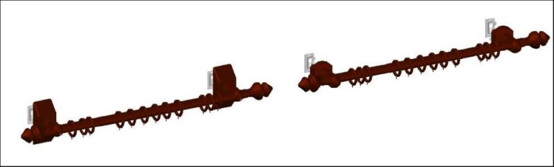 Curtain Raill 3D DWG Model for AutoCAD