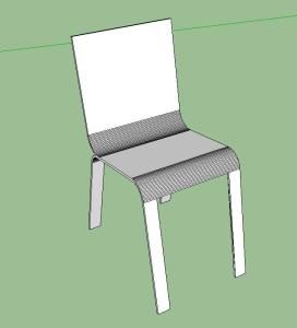 Ergonomic Chair 3D SKP Model for SketchUp