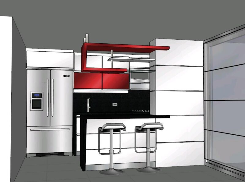 Kitchen 3D SKP Model for SketchUp