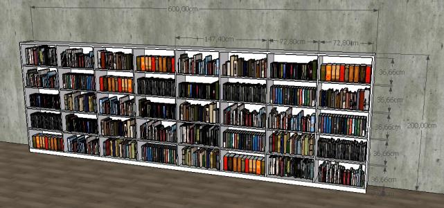 Library 3D SKP Model for SketchUp • Designs CAD