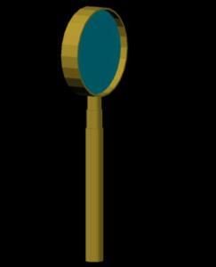 Magnifier 3D DWG Model for AutoCAD