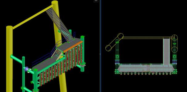 Marine Structure 3D DWG Model for AutoCAD • Designs CAD