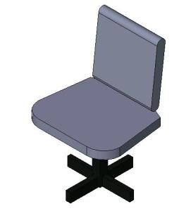 Office Chair 3D RFA Model