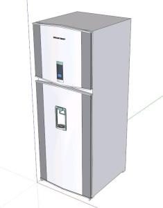 Refrigerator 3D SKP Model for SketchUp