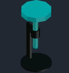 Stool 3D 3DS Model for 3D Studio Max