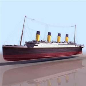 Titanic Boat 3d Max Model For 3d Studio Max • Designs Cad