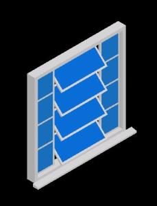 Window Janela 3D DWG Model for AutoCAD