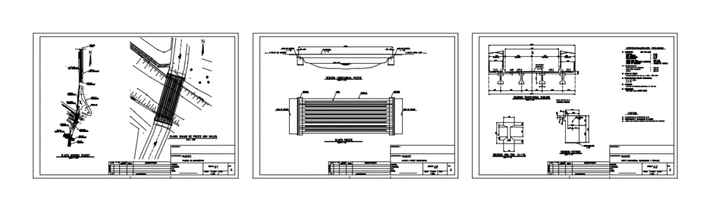 A Bridge Section DWG Section for AutoCAD
