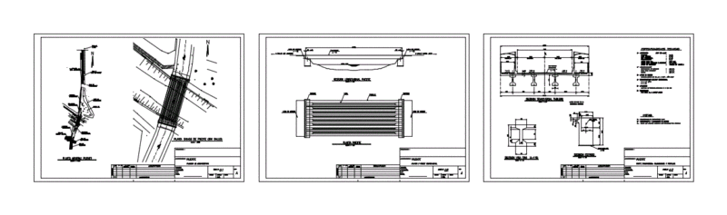 A Bridge Section DWG Section for AutoCAD
