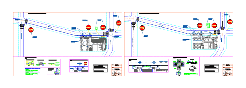 Access Map DWG Full Project for AutoCAD