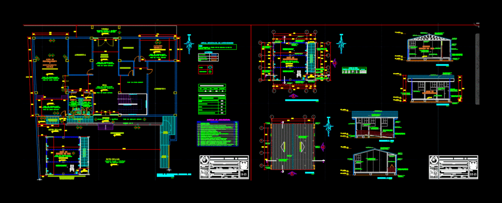 Adaptation of Existing Environments For Persons with Disabilities  2D DWG Full Project for AutoCAD