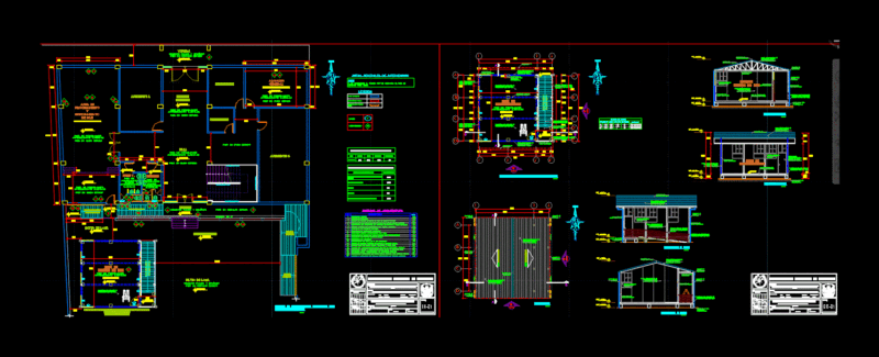 Adaptation of Existing Environments For Persons with Disabilities  2D DWG Full Project for AutoCAD