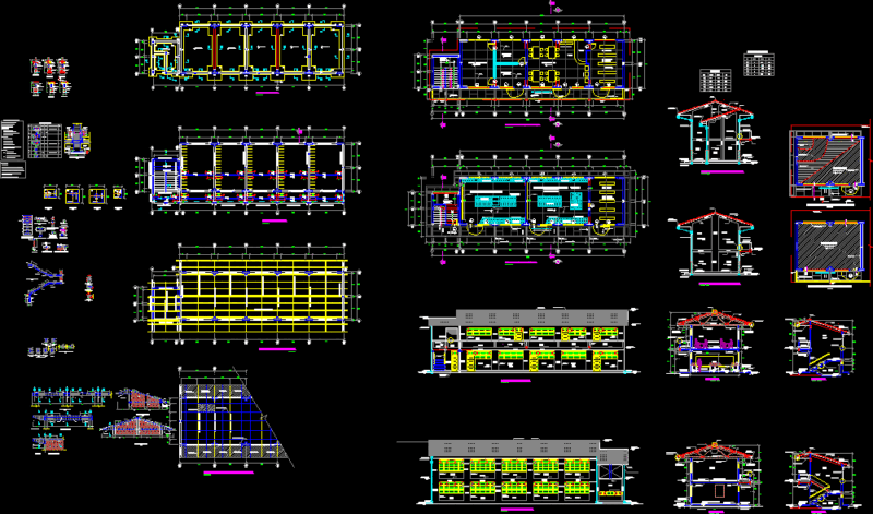 Address And Laboratories DWG Plan for AutoCAD