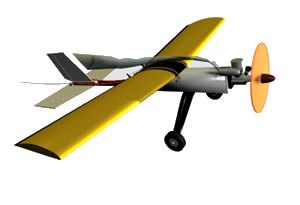 Airplane 3D 3DS Plan for 3D Studio Max