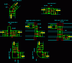 Aluar Aluminium Opening System DWG Detail for AutoCAD