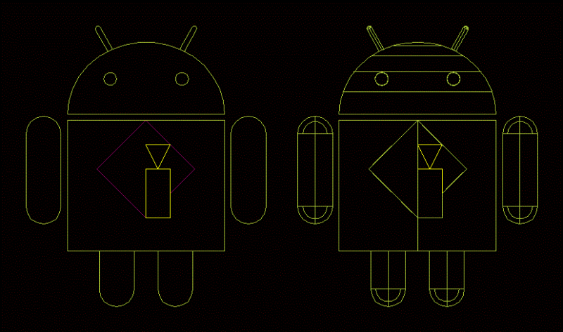 Android 3D DWG Model for AutoCAD