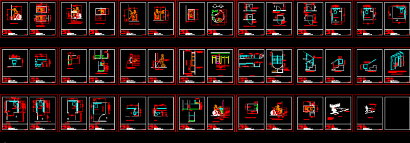 Anthropometry For Disable Person DWG Plan for AutoCAD