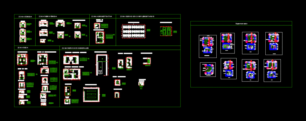 Anthropometry Market DWG Detail for AutoCAD