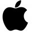 Apple Logo 2D BMP Graphics Graphics • Designs CAD