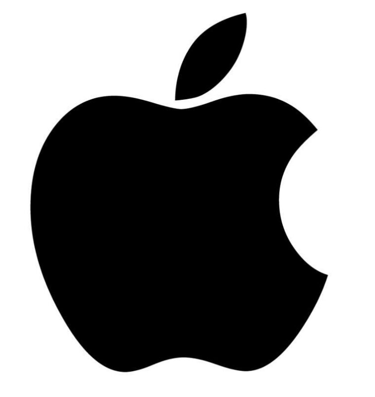 Apple Logo 2D BMP Graphics Graphics