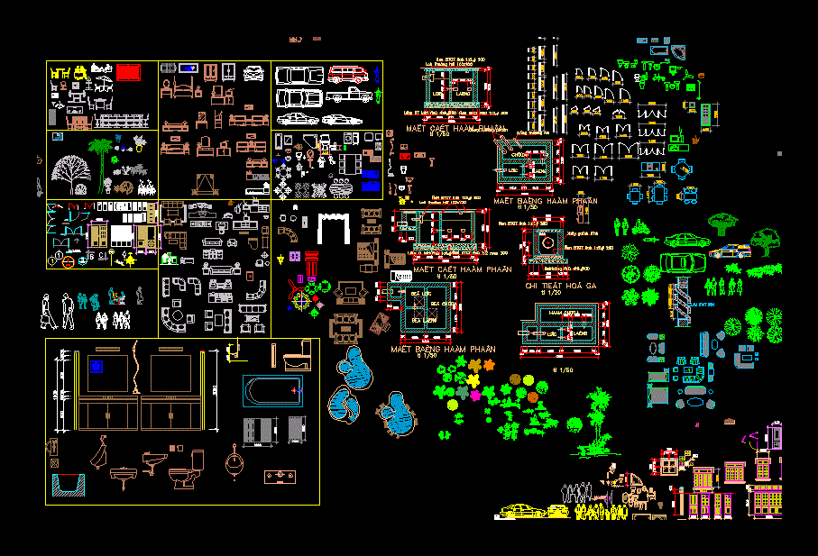 autocad block library electrical