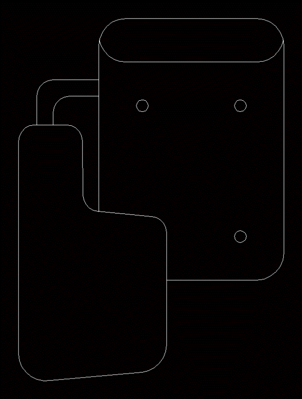 Armchair School 2D DWG Block for AutoCAD