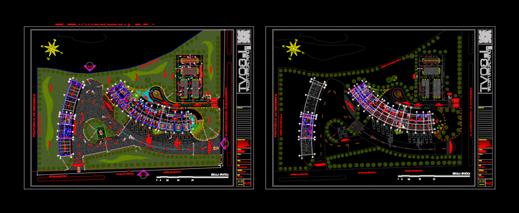 Aruba Hotel Plant Clinic DWG Plan for AutoCAD