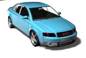 Auda A4 3D MAX Model for 3D Studio Max